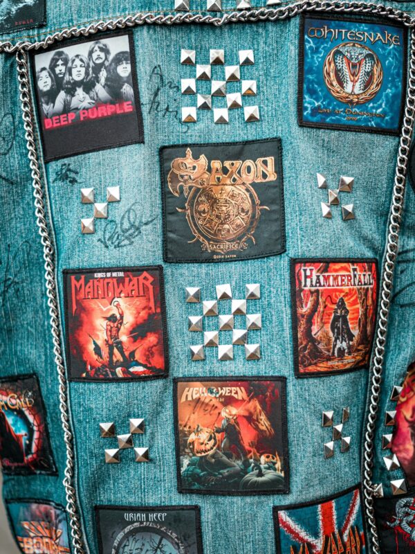 Hand-Embroidered Denim Jacket