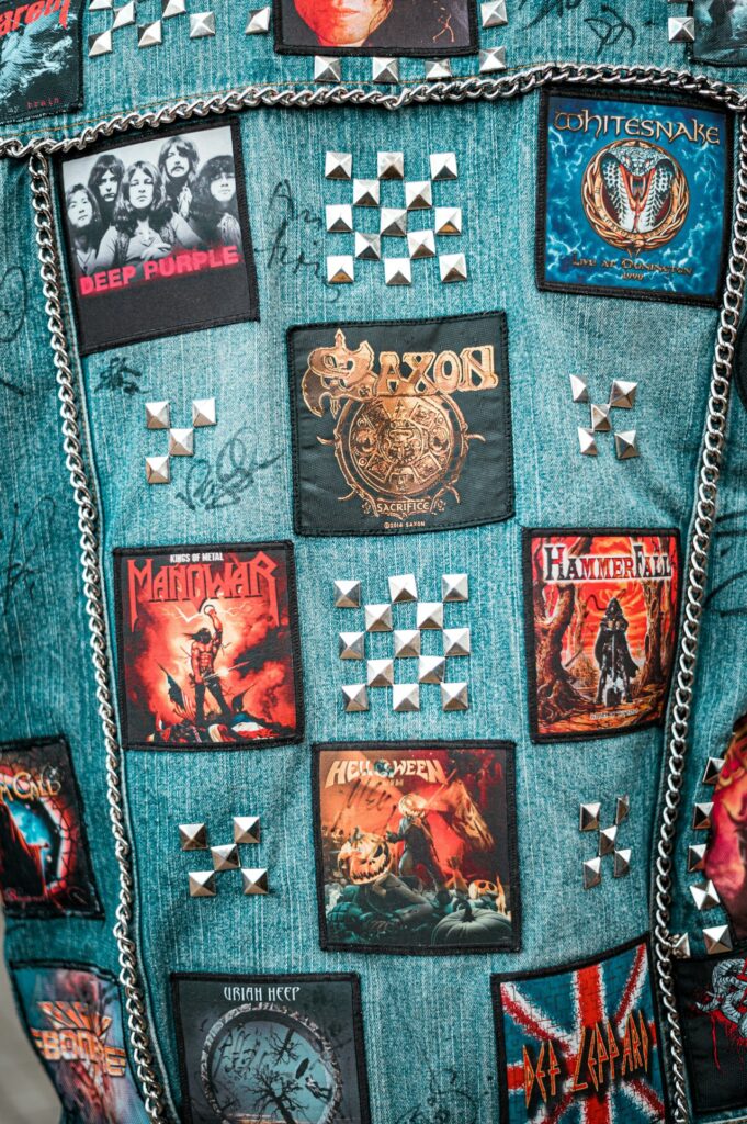 Hand-Embroidered Denim Jacket